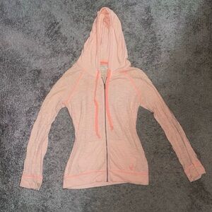 American Eagle Peach Zip Up Hoodie